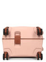 Valise cabine rigide Moncey Eco 55 cm Rose Rose