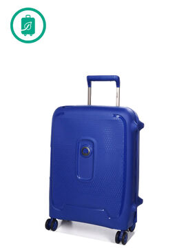 Valise cabine rigide Moncey Eco Slim 55 cm Bleu Marine