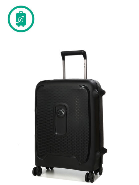 Valise cabine rigide Moncey Eco Slim 55 cm Noir