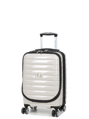 Valise Delsey Shadow 5.0 - 55 cm - Poche Frontale Ivoire
