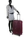 Valise rigide Moncey Eco 76 cm Violet Violet