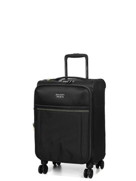 Valise cabine souple extensible Brochant 3 - 55 cm Noir Profond