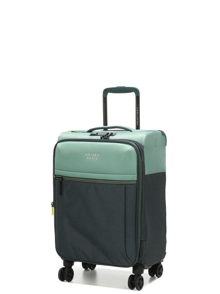 Valise cabine souple extensible Brochant 3 - 55 cm Vert
