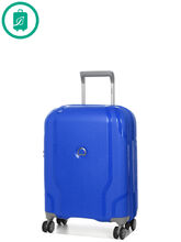 Valise Delsey Clavel Eco Slim 55 cm Bleu Klein