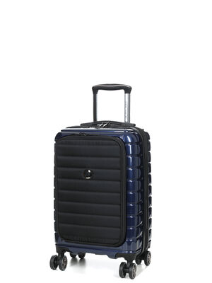 Valise Delsey Shadow 5.0 Soft 55 cm - Poche Frontale Bleu Marine