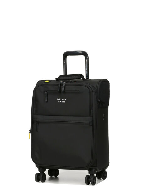Valise cabine souple extensible Maubert 2.0 WP 55 cm Noir