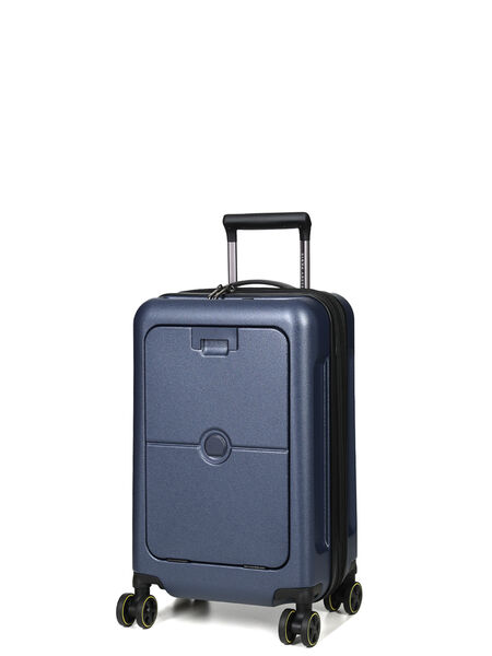 Valise cabine rigide Turenne 2.0 - 55 cm - Poche Frontale Bleu Nuit