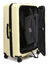 Valise rigide extensible Securitime Zip 76.5 cm Jaune Pale