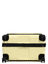 Valise rigide extensible Securitime Zip 76.5 cm Jaune Pale