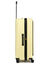 Valise rigide extensible Securitime Zip 76.5 cm Jaune Pale