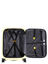 Valise rigide extensible Securitime Zip 66 cm Jaune Pale