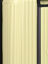 Valise rigide extensible Securitime Zip 66 cm Jaune Pale