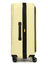 Valise rigide extensible Securitime Zip 66 cm Jaune Pale