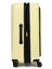 Valise rigide extensible Securitime Zip 66 cm Jaune Pale