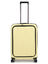 Valise rigide extensible Securitime Zip 66 cm Jaune Pale