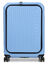 Valise rigide extensible Securitime Zip 66 cm Bleu Lavande Bleu Lavande