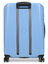Valise rigide extensible Securitime Zip 66 cm Bleu Lavande Bleu Lavande