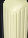 Valise cabine rigide extensible Securitime Zip 55 cm Jaune Pale Jaune Pale