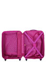 Valise cabine rigide Les Trolls 55 cm Rose