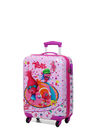 Valise cabine rigide Les Trolls 55 cm Rose