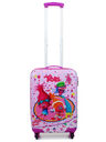 Valise cabine rigide Les Trolls 55 cm Rose