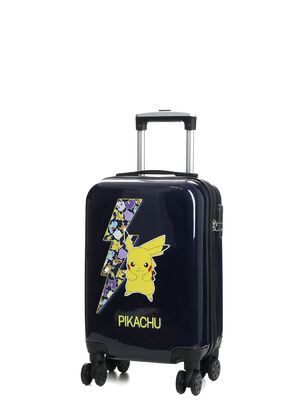 Valise Pikachu & co Thunder 55 cm Bleu