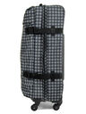 Valise souple Trans4 L - 75 cm Checksange Black