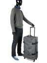 Valise souple Trans4 L - 75 cm Checksange Black