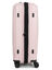 Valise rigide extensible Pure Mate M 65 cm Rose Rose