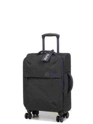 Valise Elite Pure Soft S 55 cm Gris Asphalte