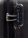 Valise cabine rigide Shiny 50 cm Gris Carbone Gris Carbone
