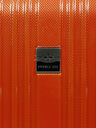 Valise cabine rigide Shiny 50 cm Orange carbone Orange carbone