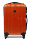 Valise cabine rigide Shiny 50 cm Orange carbone Orange carbone