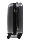 Valise cabine rigide Shiny 50 cm Argent carbone