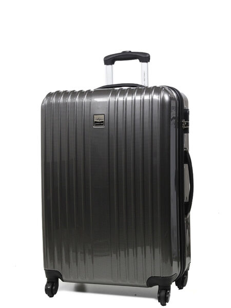 Valise rigide Shiny 70 cm Gris Carbone