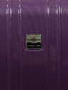 Valise rigide Shiny 70 cm Prune carbone Prune carbone