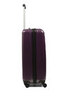 Valise rigide Shiny 70 cm Prune carbone Prune carbone