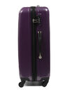Valise rigide Shiny 70 cm Prune carbone Prune carbone