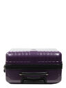 Valise rigide Shiny 70 cm Prune carbone Prune carbone