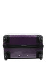 Valise rigide Shiny 70 cm Prune carbone Prune carbone
