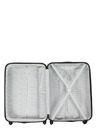 Valise rigide Shiny 70 cm Prune carbone Prune carbone