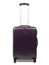 Valise rigide Shiny 60 cm Prune carbone Prune carbone