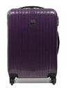 Valise rigide Shiny 60 cm Prune carbone Prune carbone