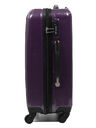 Valise rigide Shiny 60 cm Prune carbone Prune carbone