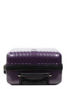 Valise rigide Shiny 60 cm Prune carbone Prune carbone