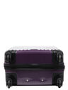 Valise rigide Shiny 60 cm Prune carbone Prune carbone