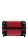 Valise rigide Shiny 60 cm Rouge Carbone Rouge Carbone