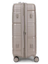 Valise rigide extensible Bionic M 65 cm Beige Beige