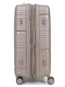 Valise rigide extensible Bionic M 65 cm Beige Beige
