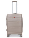 Valise rigide extensible Bionic M 65 cm Beige Beige